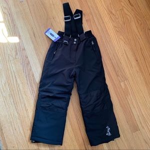 Girls bib snow pants